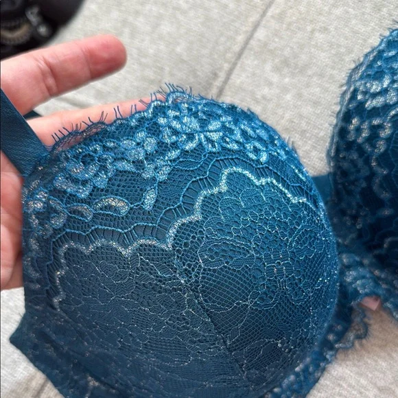 Victoria's Secret Dream Angels Lined Demi Lace Underwire Bra 38D - Picture 7 of 7